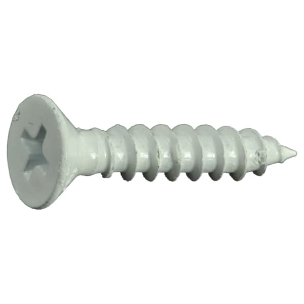 Midwest Fastener Sheet Metal Screw, #10 x 1 in, Painted Steel Flat Head Phillips Drive, 30 PK 36255 - main